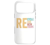 Recycle Reuse Renew Rethink Earth Day Environmental Activism Case for iPhone 17 Pro Max