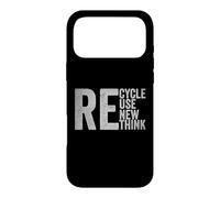 Recycle Reuse Renew Rethink Earth Day Environmental Activism Case for iPhone 17 Pro Max