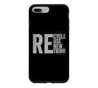 Recycle Reuse Renew Rethink Earth Day Environmental Activism Case for iPhone 7 Plus/8 Plus