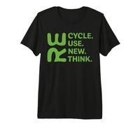 Recycle Reuse Renew Rethink Earth Day Environmental Activism Premium T-Shirt