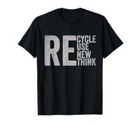 Recycle Reuse Renew Rethink Earth Day Environmental Activism T-Shirt