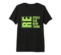 Recycle Reuse Renew Rethink Recycling Shirt Earth Day Premium T-Shirt