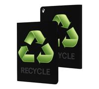 Recycle Symbol Earth Day Funny Tablet Cases Multi-Viewing Angels Trifold Stand Case Compatible with iPad Series