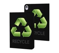 Recycle Symbol Earth Day Funny Tablet Cases Multi-Viewing Angels Trifold Stand Case Compatible with iPad Series