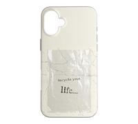 Recycle your Life - Original Urban Style Design Case for iPhone 16 Plus