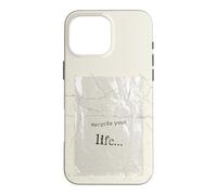 Recycle your Life - Original Urban Style Design Case for iPhone 16 Pro Max