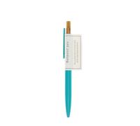 Recycled aluminium ballpoint pen Rex London Turquoise TU