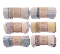 RECYCLED Cotton 120cm x 150cm PICNIC Camping Blanket