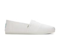 Toms Alpargata 100% Cotton Men's White Espadrilles UK 11