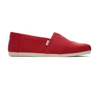 Recycled cotton espadrilles Toms Alpargata Red 42