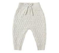 Recycled Fiber Knit Chiné Pants Pale blue 12/18 months