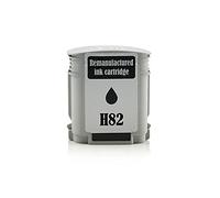 Recycled for HP DesignJet 510 PS 42 Inch Ink Cartridge Black - Nr.82 / CH565A - Inhalt: 69 ml