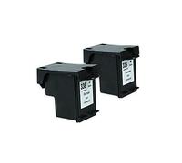 Recycled for HP DeskJet 5442 Ink Cartridges Set Black - Nr.336 / C9362EE - Inhalt: 2 x 10 ml