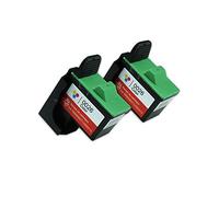 Recycled for Lexmark Z 25 L Ink Cartridges Set Cyan, Magenta, Yellow - No. 26 / No. 27 - Inhalt: 2 x 15 ml