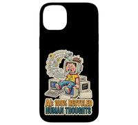 Recycled Human Thoughts AI satire technology coding LML mode Case for iPhone 14 Plus