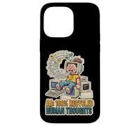 Recycled Human Thoughts AI satire technology coding LML mode Case for iPhone 14 Pro Max