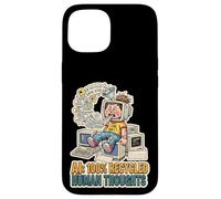 Recycled Human Thoughts AI satire technology coding LML mode Case for iPhone 15