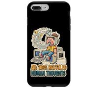 Recycled Human Thoughts AI satire technology coding LML mode Case for iPhone 7 Plus/8 Plus