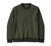Patagonia - Recycled Wool Sweater - Jumper size S, olive