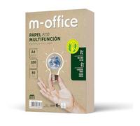 Recycled Paper DIN A4, Pack of Sheets A4 80 g, Paper for Photocopier and Printer, Pack of 250 Sheets A4 100% Recycled Paper · m-office (100 Sheets)