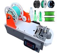 Recycled PET Filament for 3D Printing - Made from Plastic Bottles, Digital Temperature Control (Up to 300°C), 500g-1000g/h Production Speed