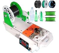 Recycled PET Filament for 3D Printing - Made from Plastic Bottles, Digital Temperature Control (Up to 300°C), 500g-1000g/h Production Speed