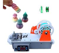 Recycled PET Filament Maker Machine, 3D Printed Bottle Recycler with Adjustable Temp/Speed Up to 300°C, 1.75mm Extrusion Diameter, Integrated Design for Families, DIY Makers, Small Studios