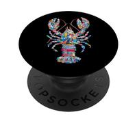Recycled Plastic Lobster Eco Save Our Planet PopSockets Adhesive PopGrip