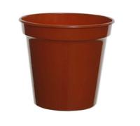 Recycled Plastic Terracotta Plant Nursery Pot Lightweight Indoor & Outdoor Planter For Seedlings & Transplanting 25 Cm
