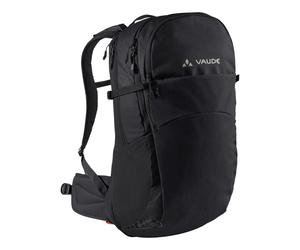 Recycled polyester backpack VAUDE Wizard Noir 28 L