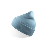 Recycled polyester beanie Atlantis Headwear Wind S Bleu TU