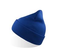 Recycled polyester beanie Atlantis Headwear Wind S Bleu TU