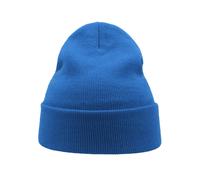 Recycled polyester beanie Atlantis Headwear Wind S Bleu TU