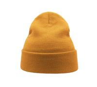 Recycled polyester beanie Atlantis Headwear Wind S Jaune TU