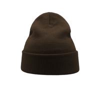 Recycled polyester beanie Atlantis Headwear Wind S Marron TU