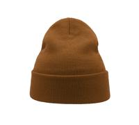 Recycled polyester beanie Atlantis Headwear Wind S Marron TU