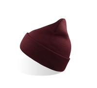 Recycled polyester beanie Atlantis Headwear Wind S Rouge TU