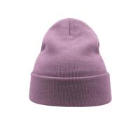 Recycled polyester beanie Atlantis Headwear Wind S Violet TU