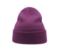 Recycled polyester beanie Atlantis Headwear Wind S Violet TU
