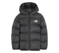 adidas Unisex Kids Synthetic Down Coat, black/white, 6-7 Years