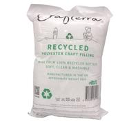 Recycled soft Toy Filling Polyester stuffing for Plush knitted toys, Cushions and Pillow filler, art & crafts. Made in the UK from Recycled Plastic Bottles. 250g