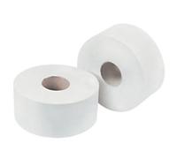 Recycled Toilet Roll Mini Jumbo 2 Ply 6.323 12 Rolls of 555 Sheets