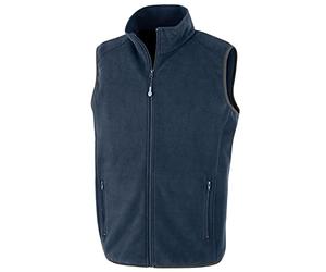Recycled Unisex Fleece Polythermic Bodywarmer (X-Large, Navy)