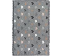 Recycled Washable Bathroom Hearts Mat | 129 - 50X75 cm