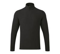 Recyclight Quarter Zip Fleece Top Premier Black L