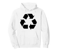 Recycling Logo Earth Day Recycle Ecology Environmental Pullover Hoodie
