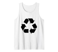 Recycling Logo Earth Day Recycle Ecology Environmental Tank Top
