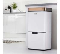 Cooks Professional K274 White Recycling Sensor Bin 75L - Size: 36 x 47.2 x 83cm - Wilko