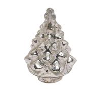 Recylced Glass Silver Christmas Tree Ornament