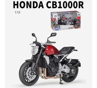 (red, 1/12-17.7x10.5x7cm) 1/12 Scale Welly Honda CB1000R Alloy Motorcycle Model Diecasts Metal Toy Motorcycle Model High Simulation Collection Childrens Gifts